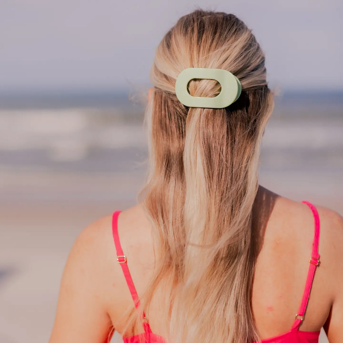 Teletie Flat Hair Clip - Aloe, There!