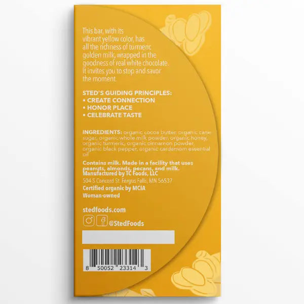 Golden Milk Chocolate Bar - NC