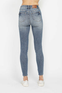 Online Exclusive JB Tummy Control Contrast Wash Skinnies - DS