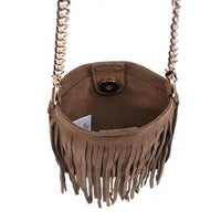 Fringe River Leather Bag