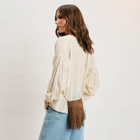Fringe River Leather Bag