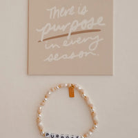 Purpose Beaded Bracelet