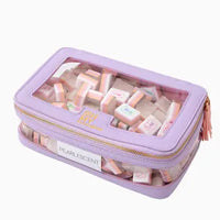 Lavender Tile Storage Bag - OH MY MAHJONG
