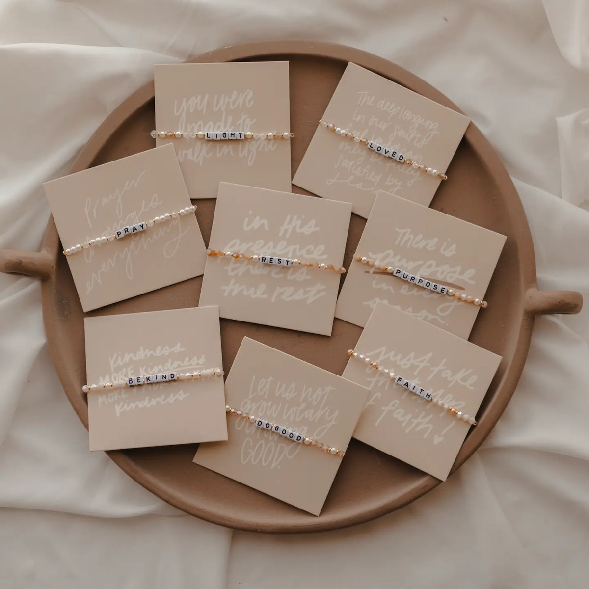 Purpose Beaded Bracelet