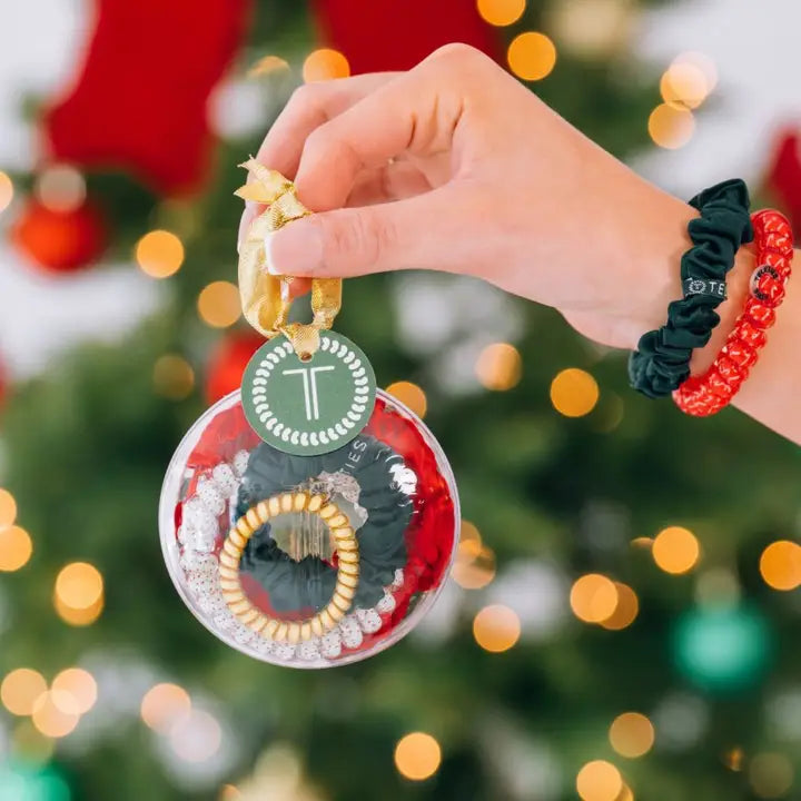 Spiral Hair Coils + Silk Scrunchie Ornament