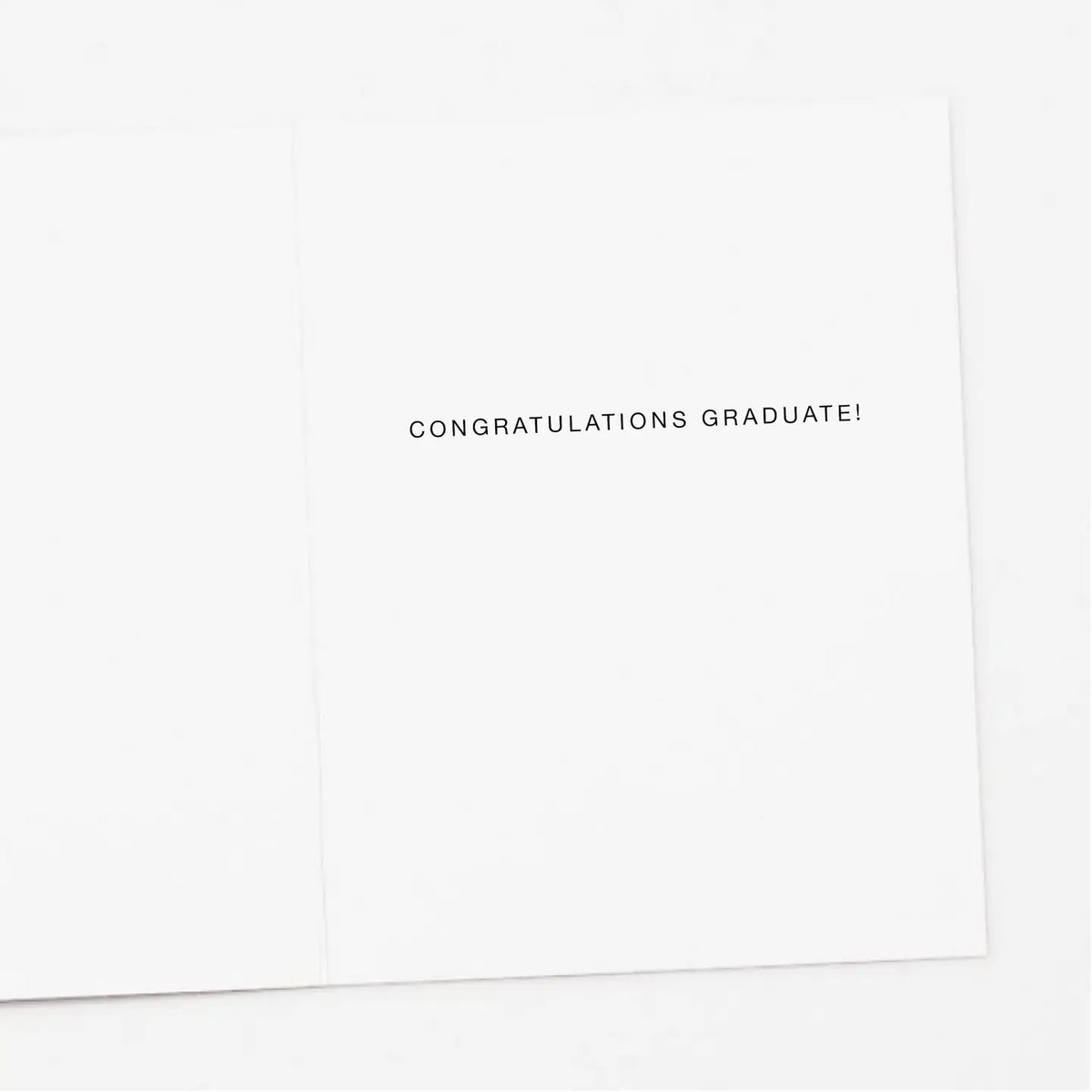 Go Confidently Quote Graduation Greeting Card