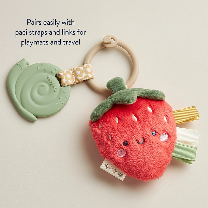 Itzy Ritzy Pal™ Plush + Teether - Strawberry - NR