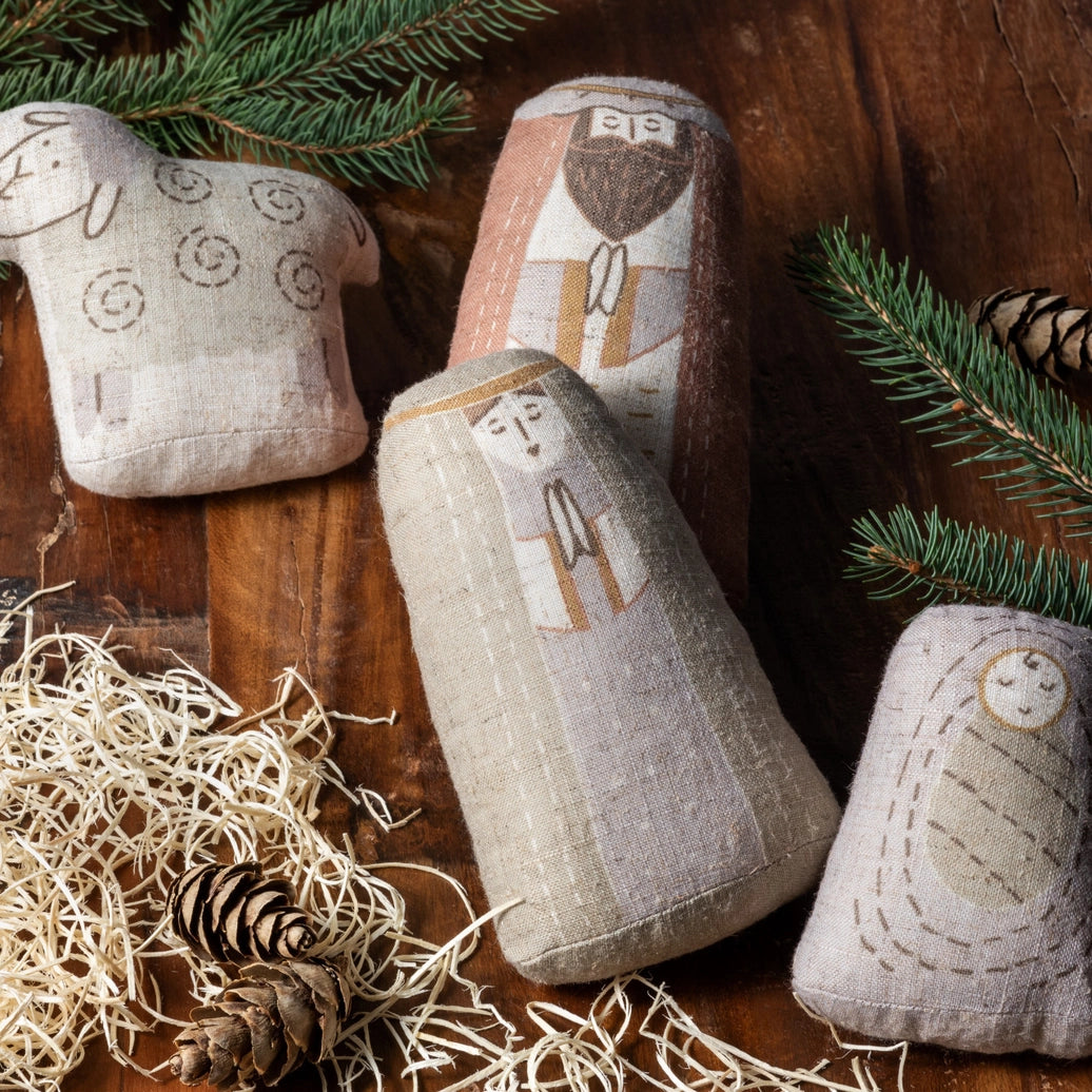Kids Plush Nativity Set