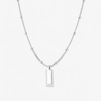 Blank Slate Necklace - Silver