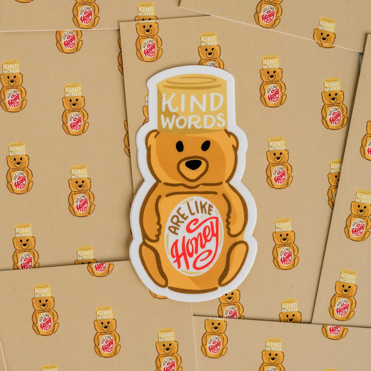 Kind Words Vinyl Sticker