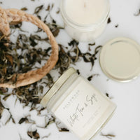 White Tea & Sage Candle (8 Oz)