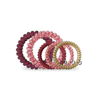 Teletie Hair Tie Mixed Pack - Burgundy Bliss