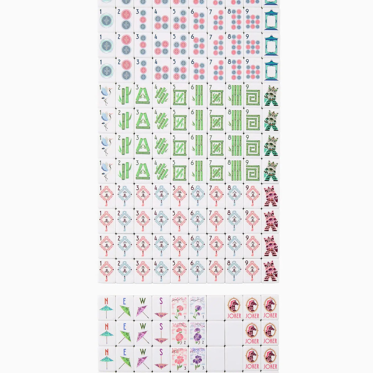 Solara Tiles - OH MY MAHJONG
