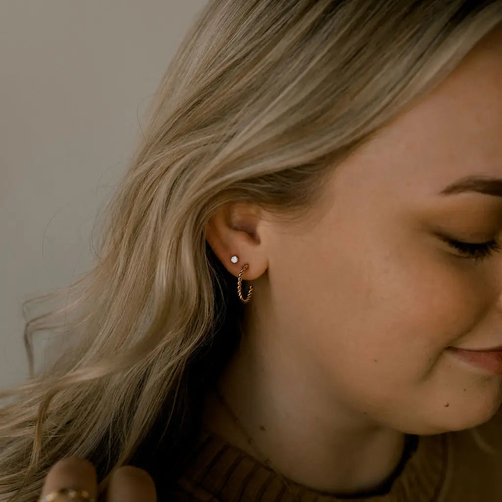 You Are Enough Earring Studs