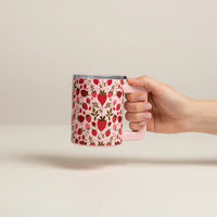 Strawberry Fields Insulated Mug - 14 oz
