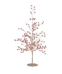 Red Metallic Holiday Tree-NC