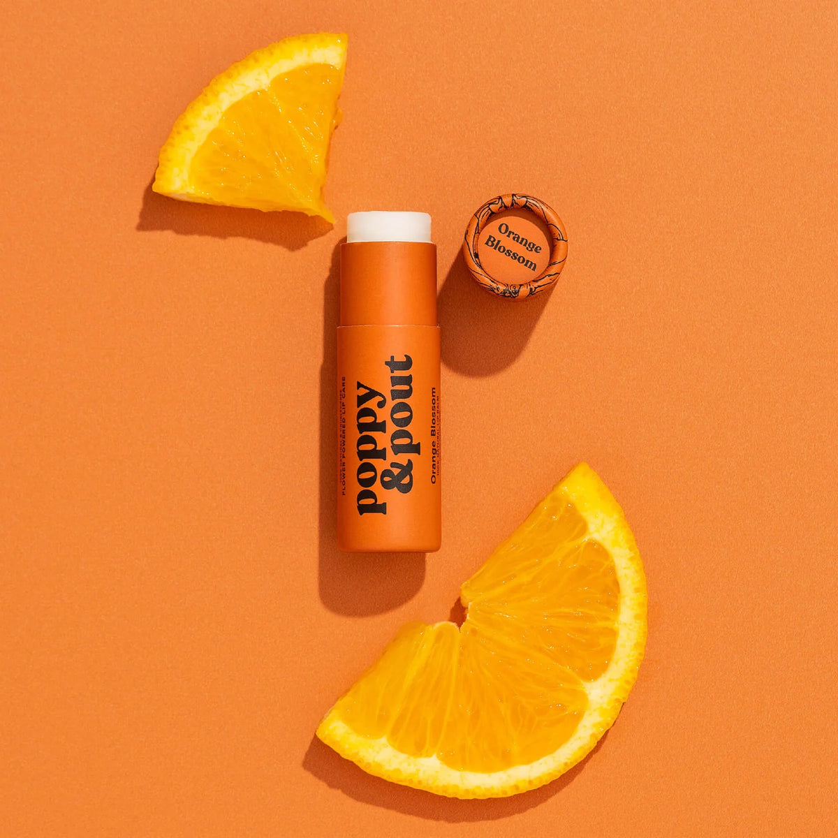 Poppy & Pout Lip Balm - Orange Blossom