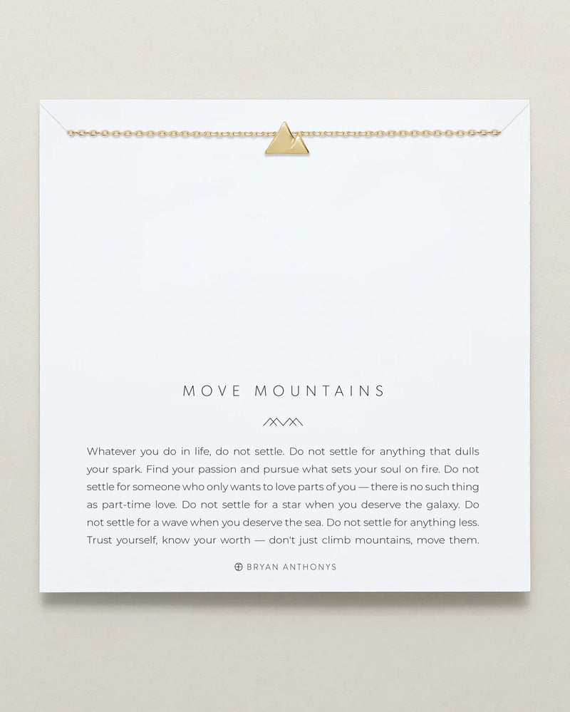'Move Mountains' Necklace
