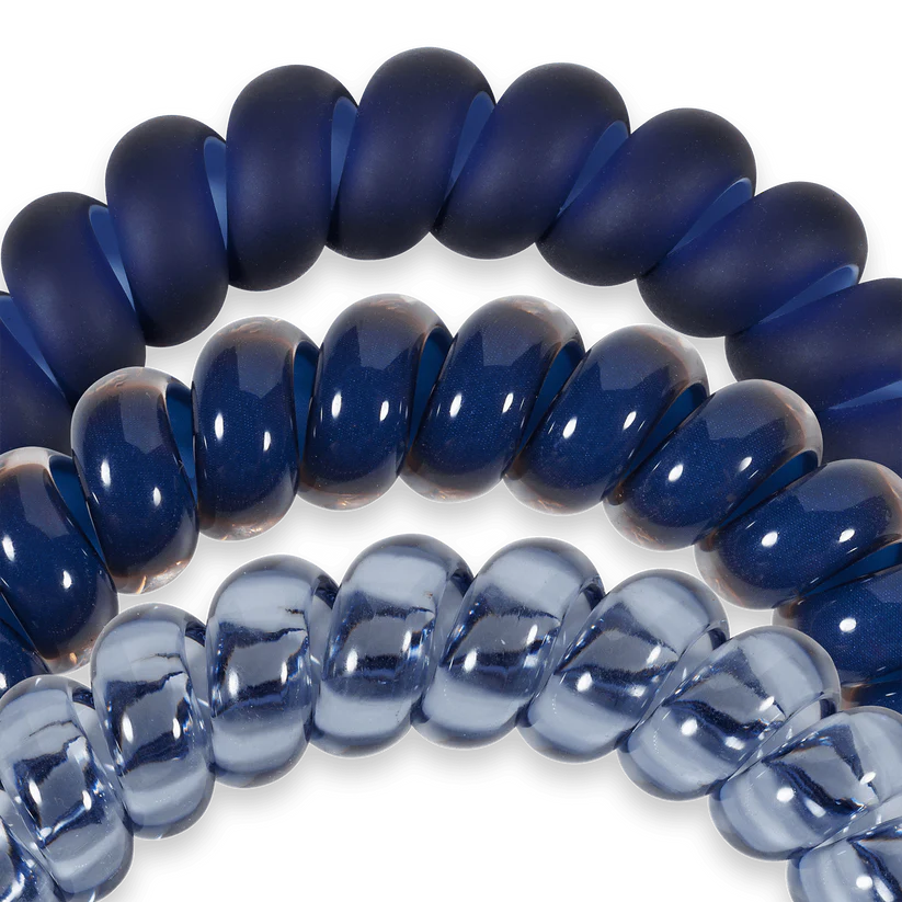Teletie Coil Hair Tie I Large I Nightfall Navy