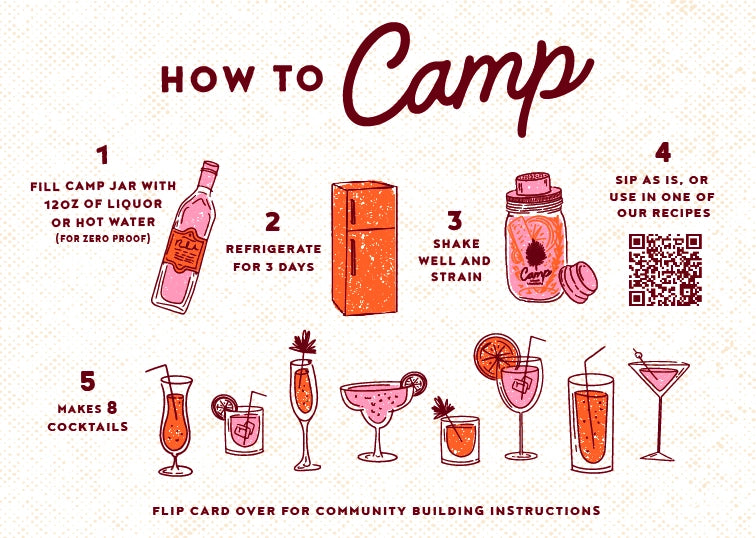 16oz Old Fashioned Camp Craft Cocktail