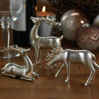 Silver Decorative Reindeer- 3 Styles