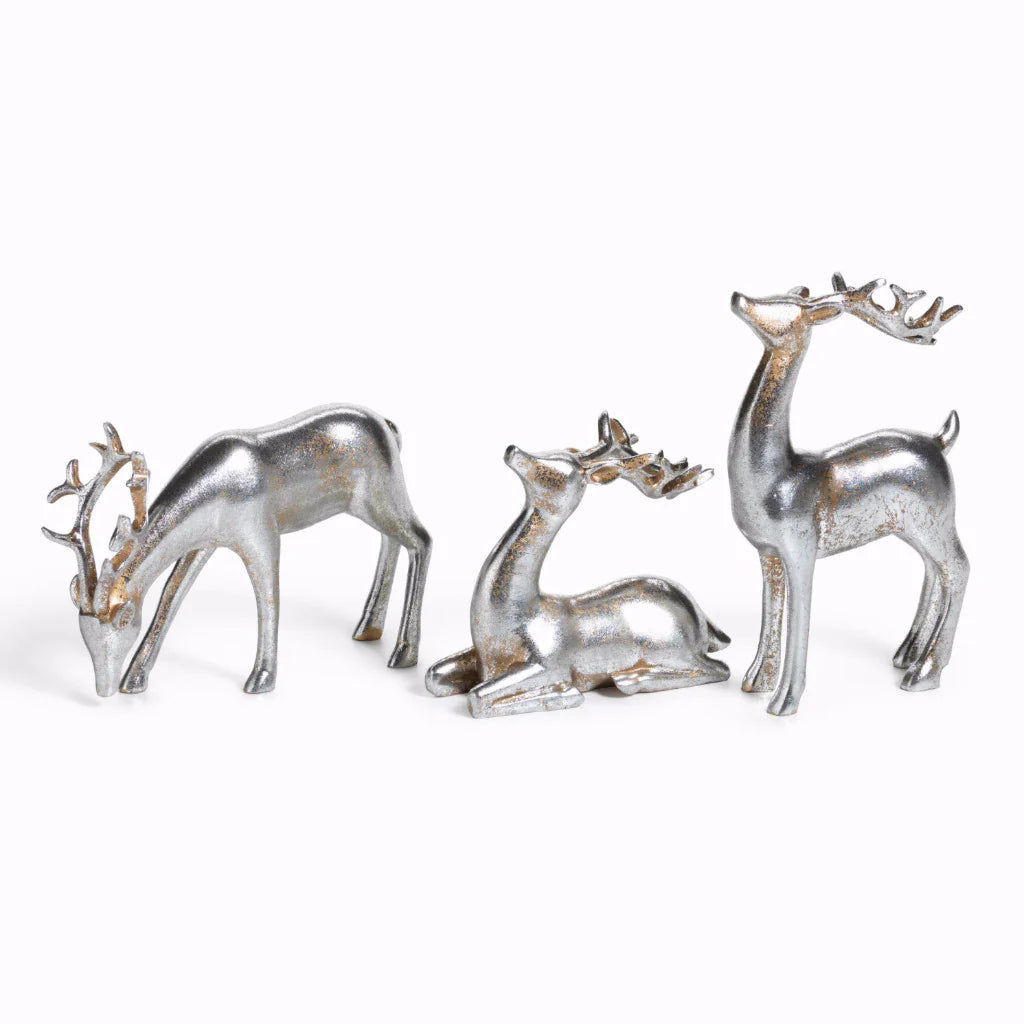 Silver Decorative Reindeer- 3 Styles