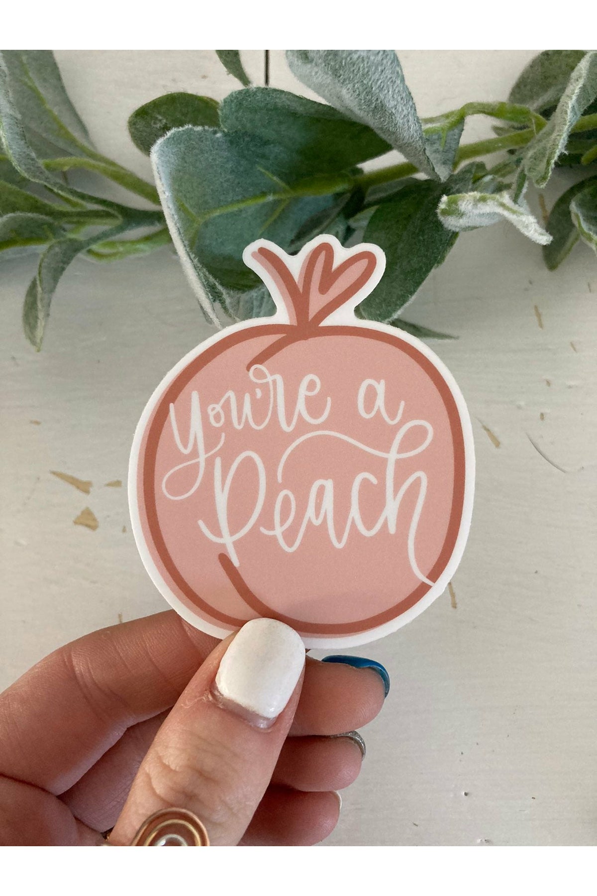 You're a Peach Sticker