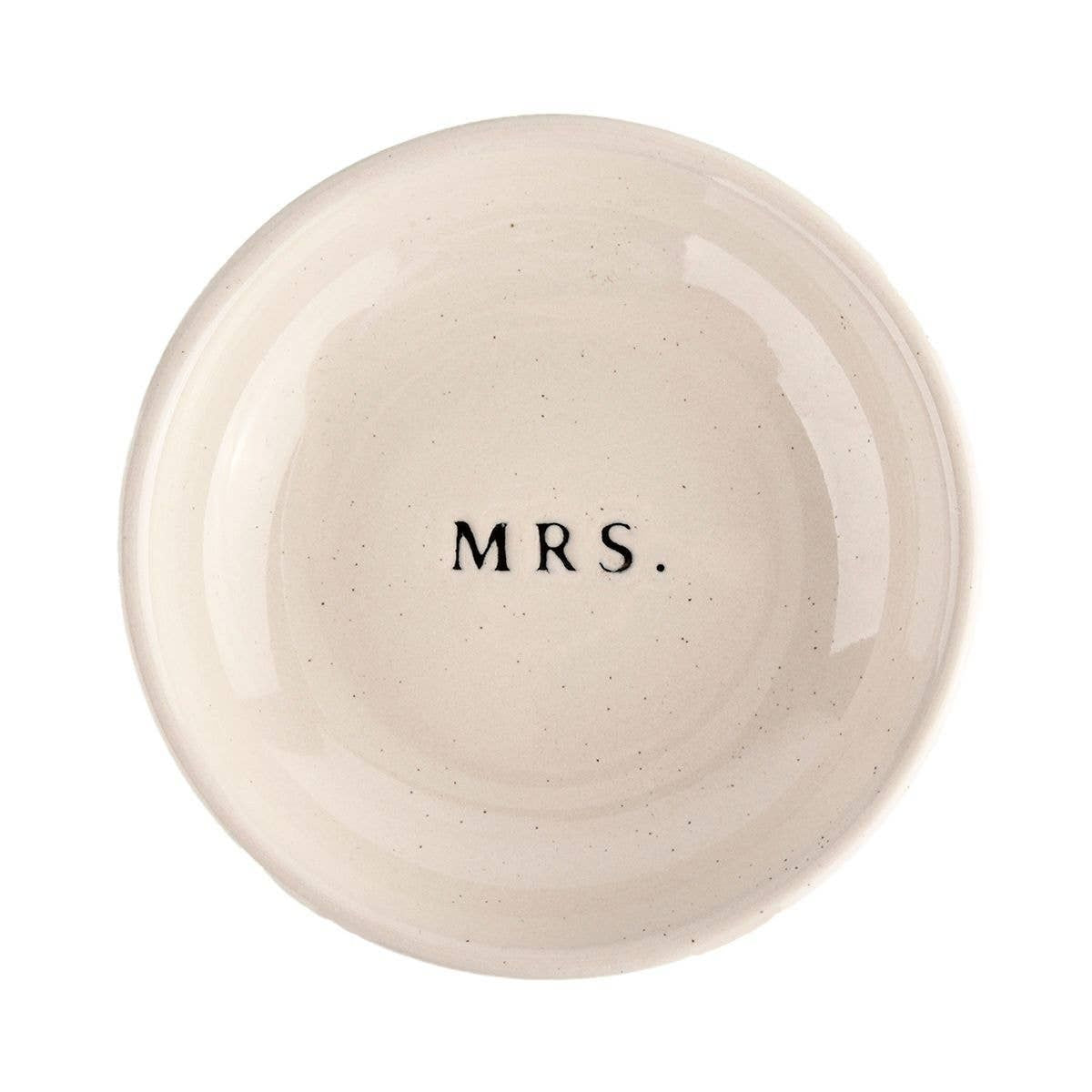 Mrs. Dish Ceramic Jewelry Dish