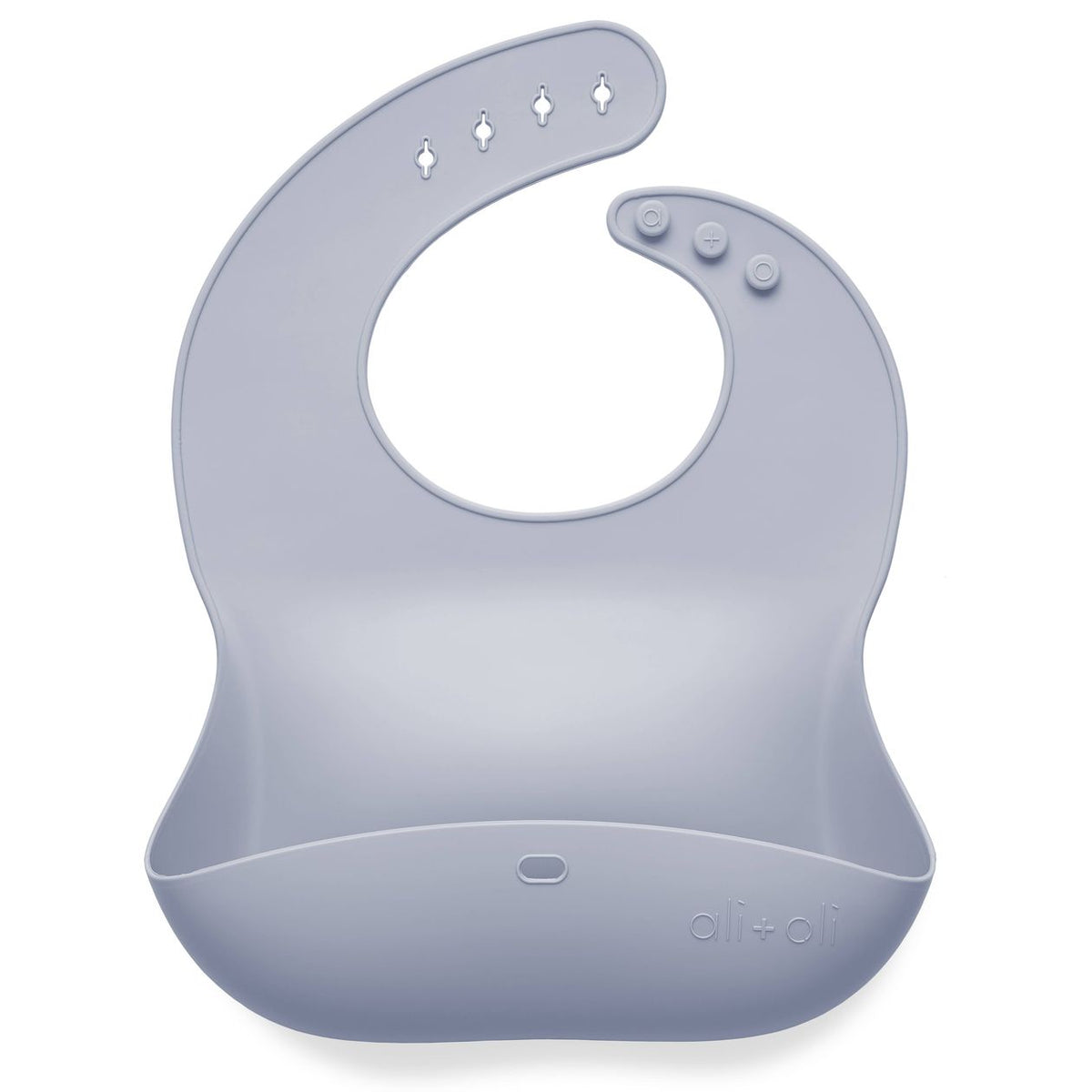 Silicone Baby Bib - Pebble