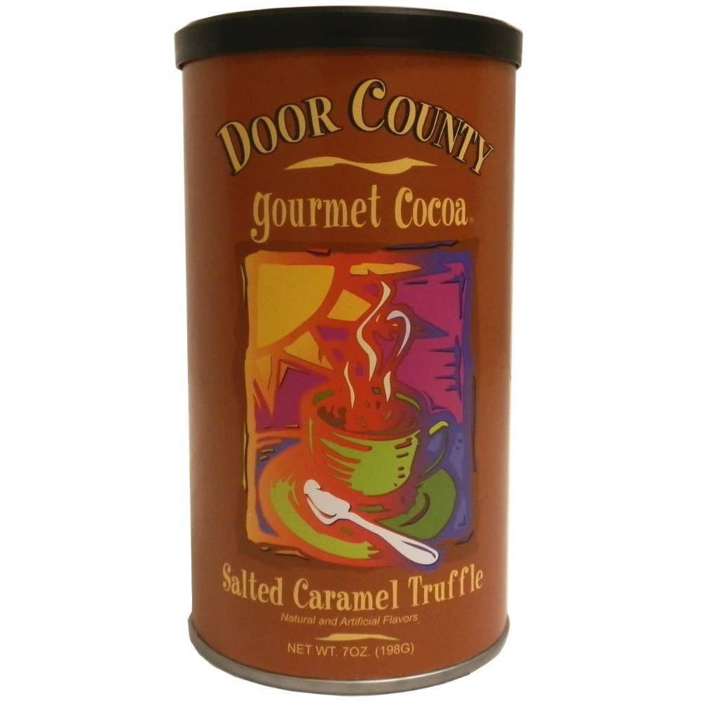 Gourmet Salted Caramel Truffle Cocoa Tin