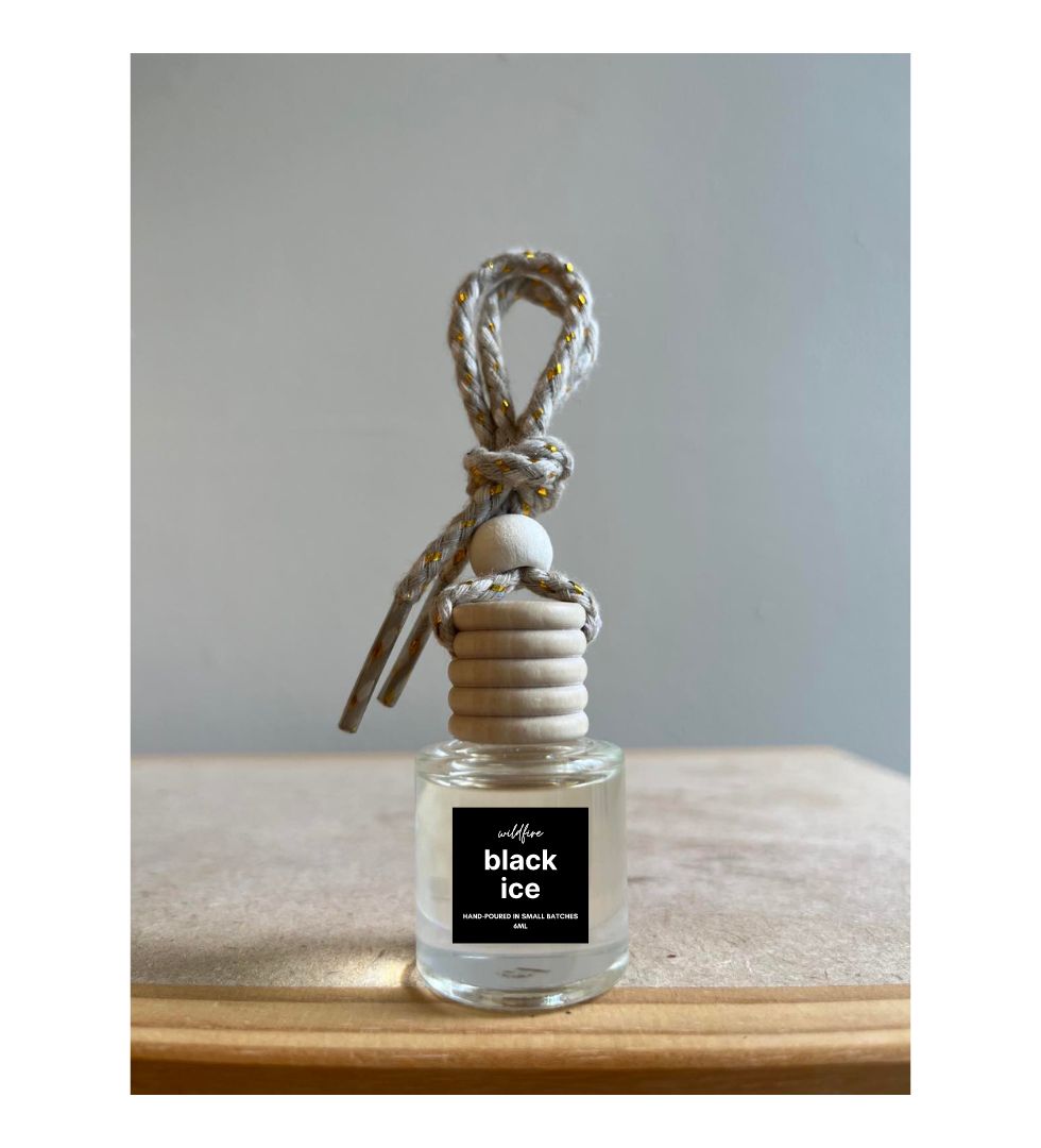 Hanging Car Air Freshener - Black Ice