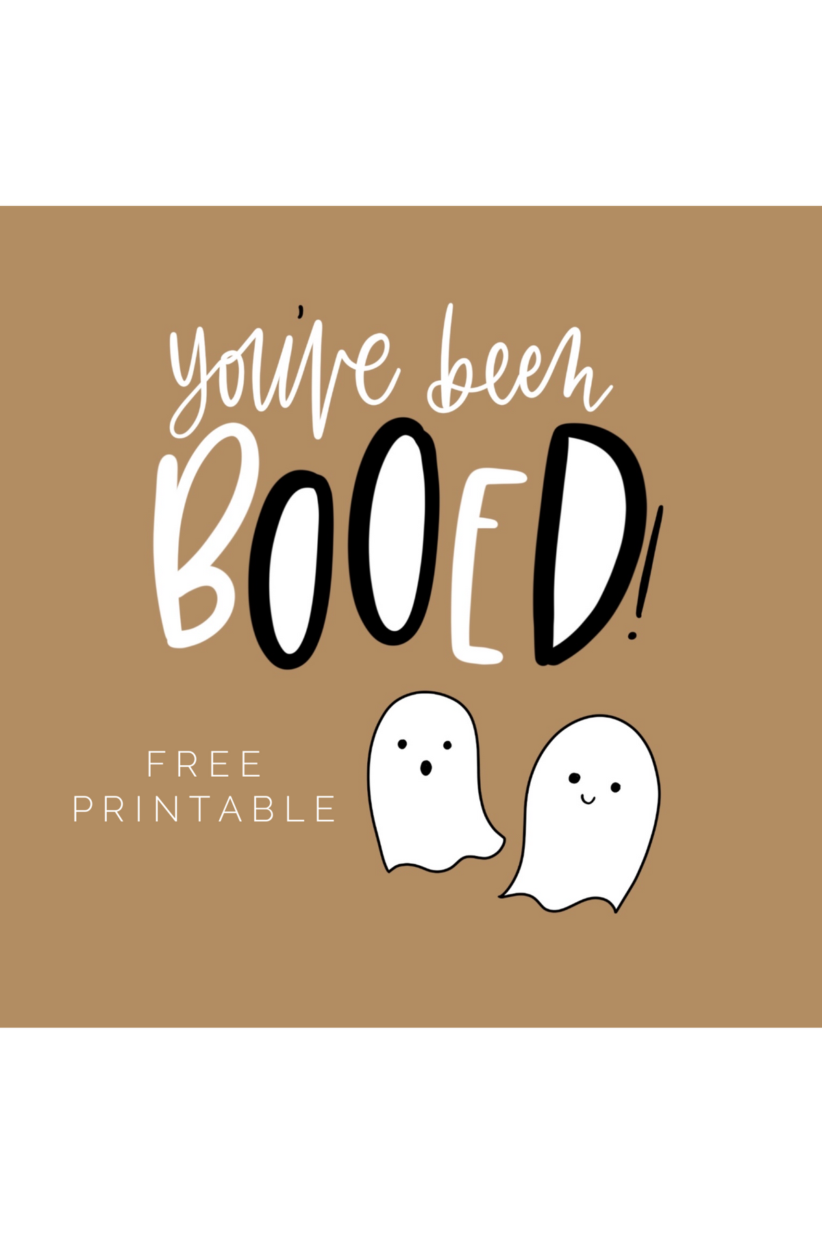 You've Been BOOED Free Printable-Wild & Precious