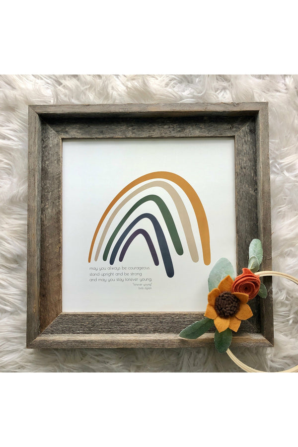 Forever Young Rainbow Print-Print-Wild & Precious