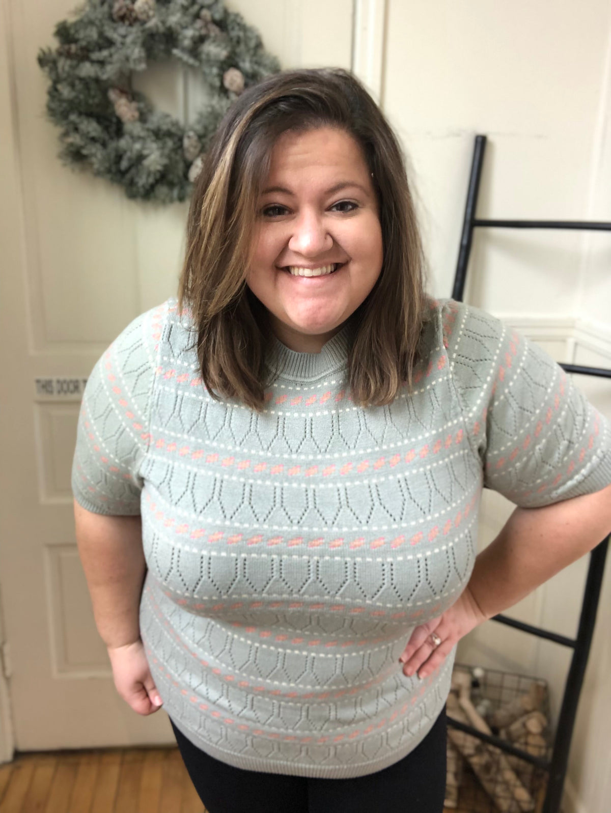 Spring Patterned Sweater