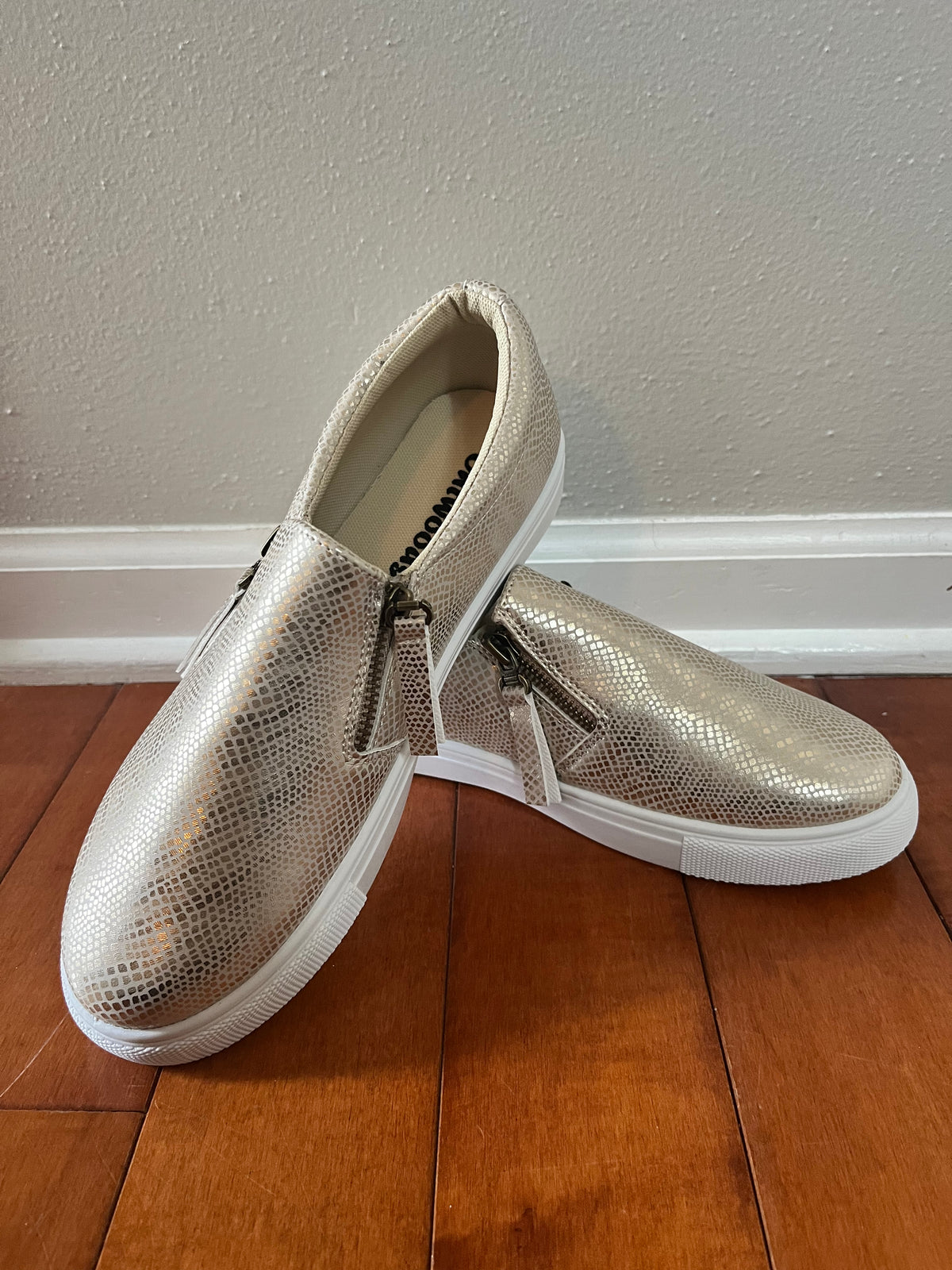 Gold Intentions Slip On Sneaker
