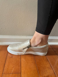 Gold Intentions Slip On Sneaker