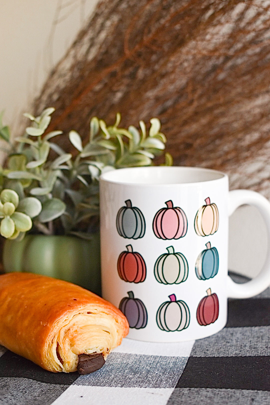 Nine Little Pumpkins Mug