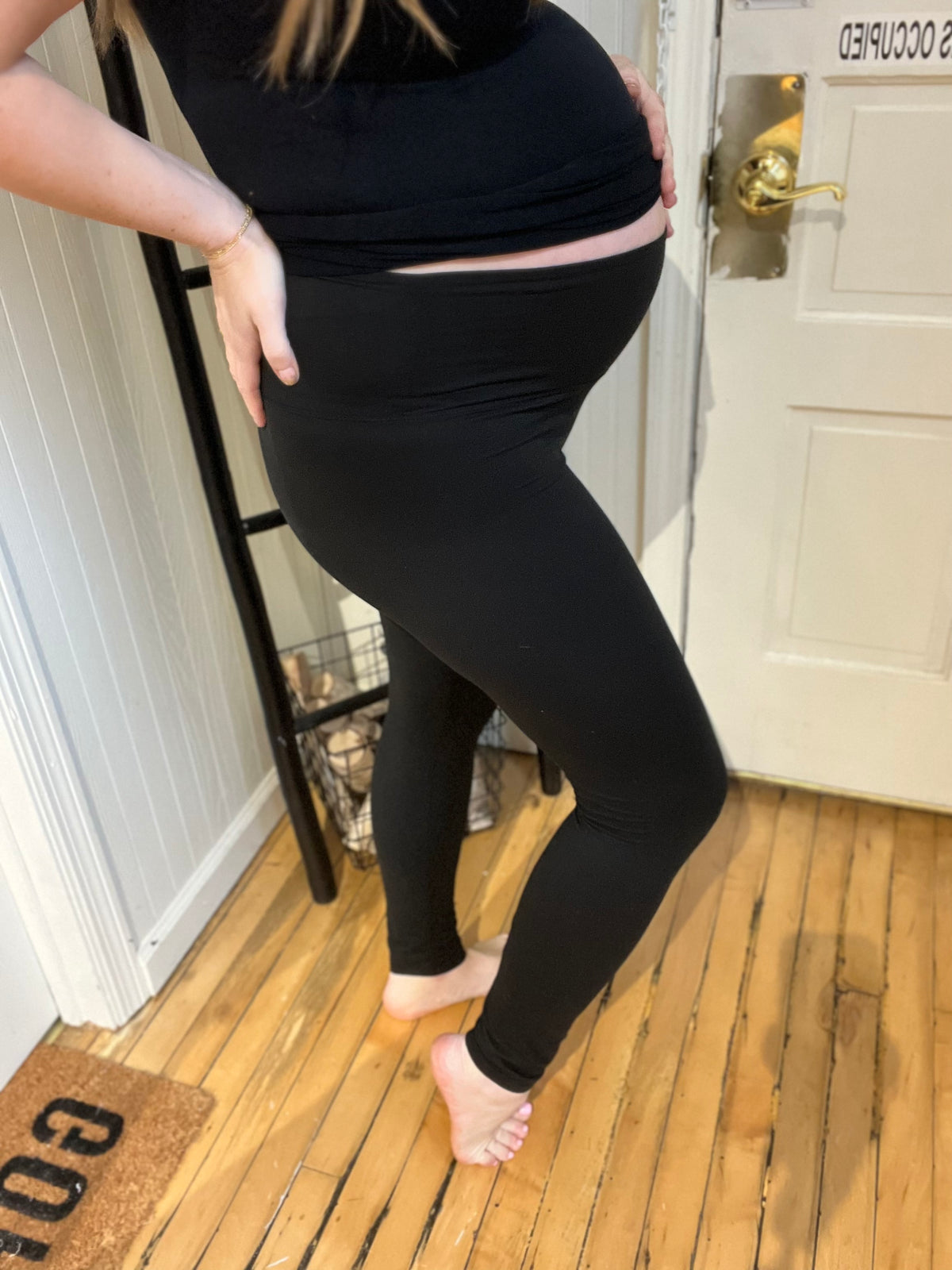 The Buttery Soft Leggings- Black and White – RosieJBoutique
