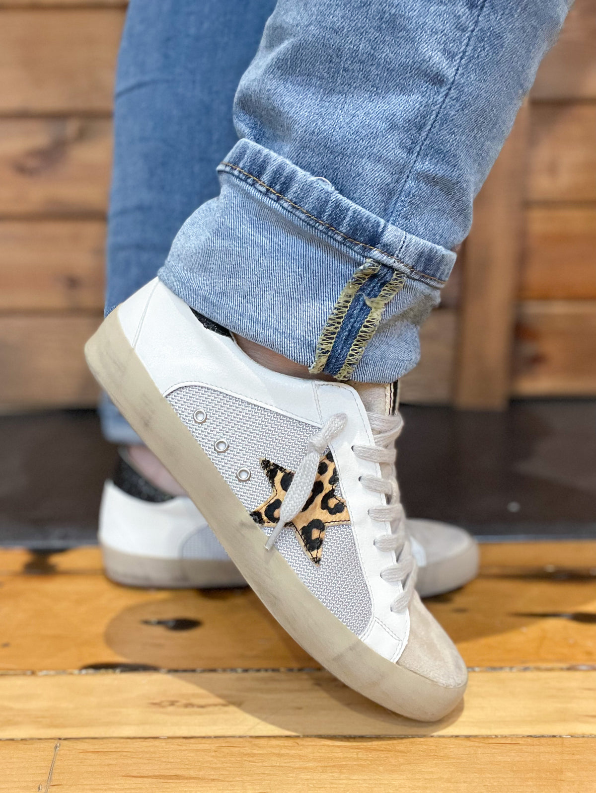 Leopard Star Struck Sneakers