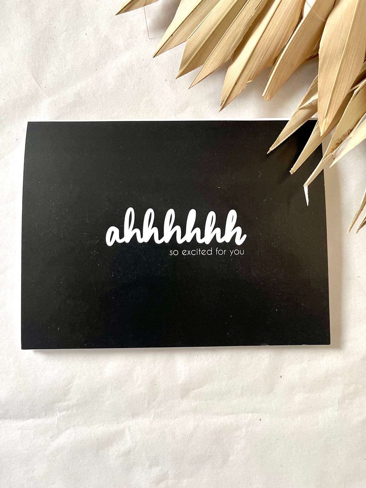 Ahhhh So Excited For You Card